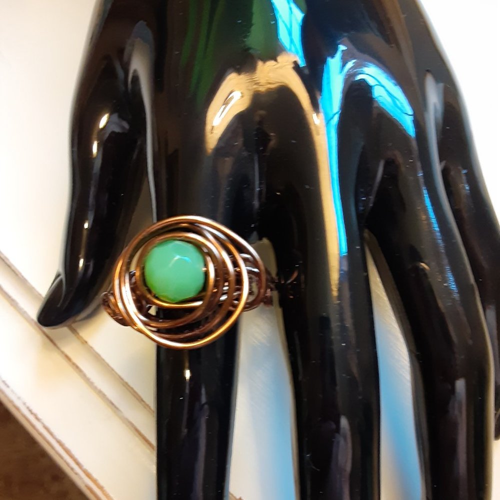 Rustic Wrapped Ring - image 1